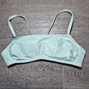 Xhilaration Light Green Bikini Top